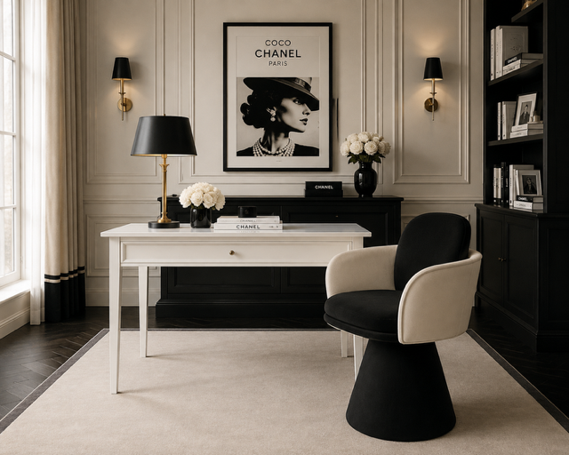 Tina Modern Classic swivel Chair