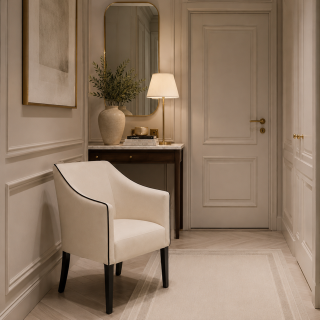 Rice Modern Classic Armchair
