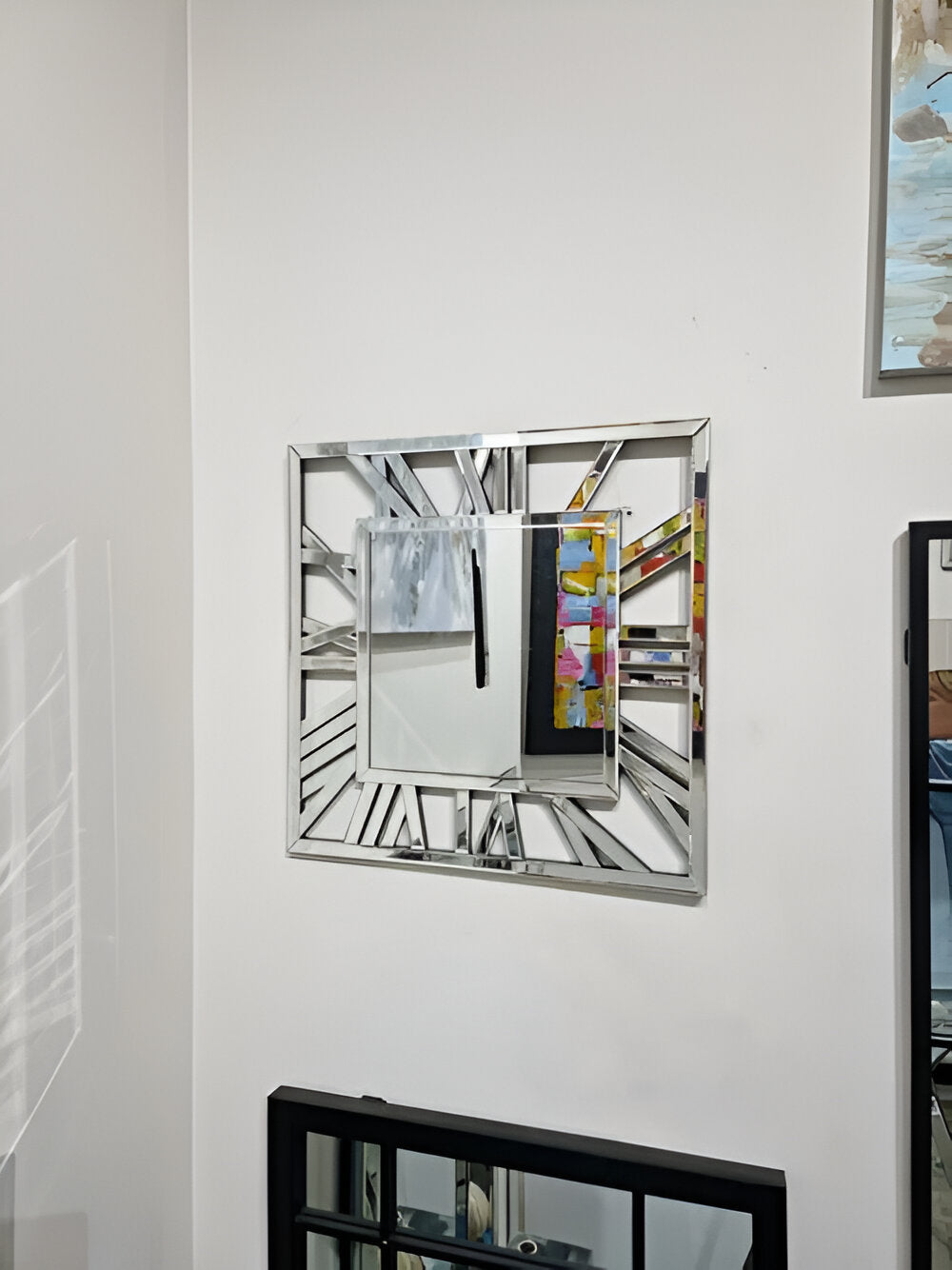 Wall Clock "Silvery"