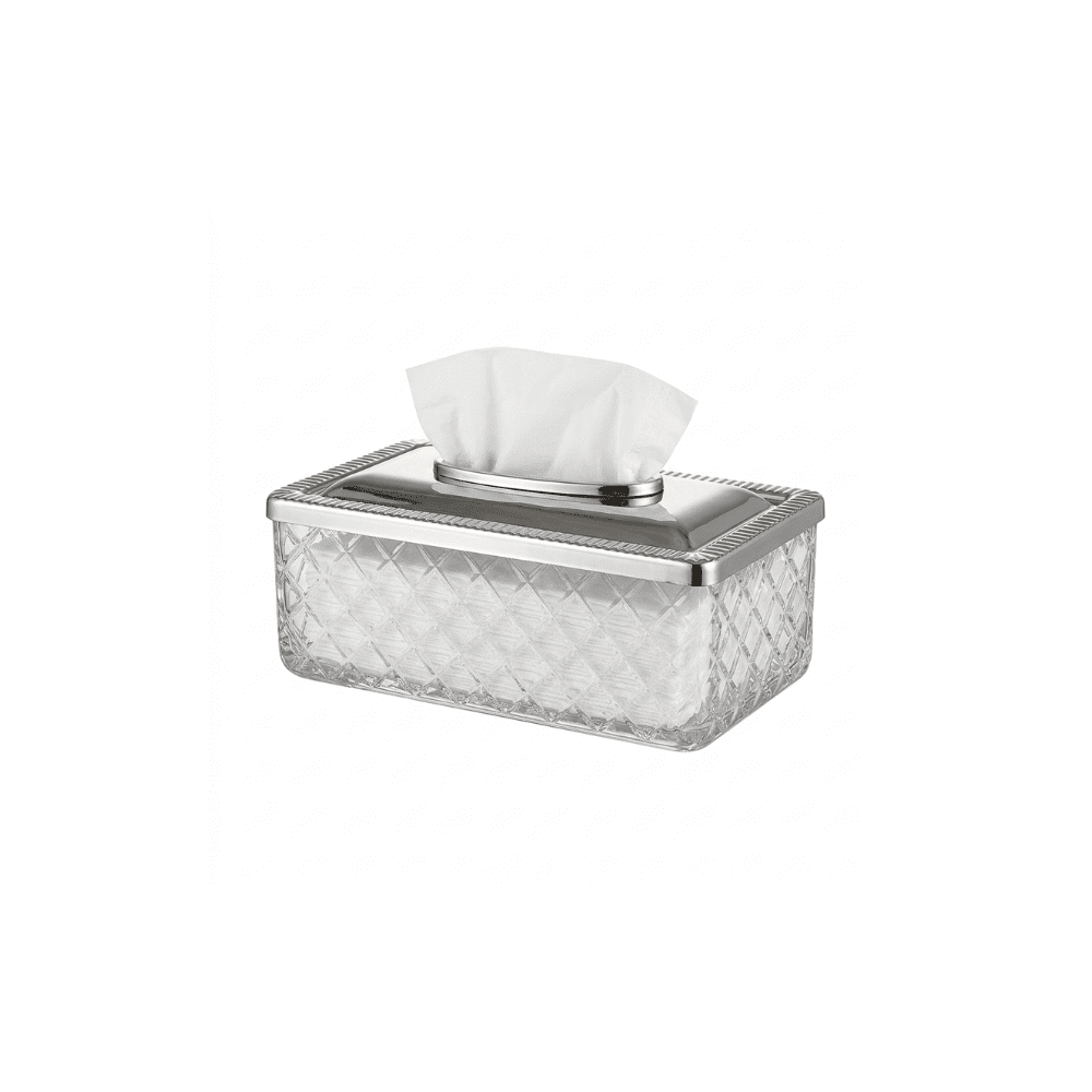 Handkerchief holder silver