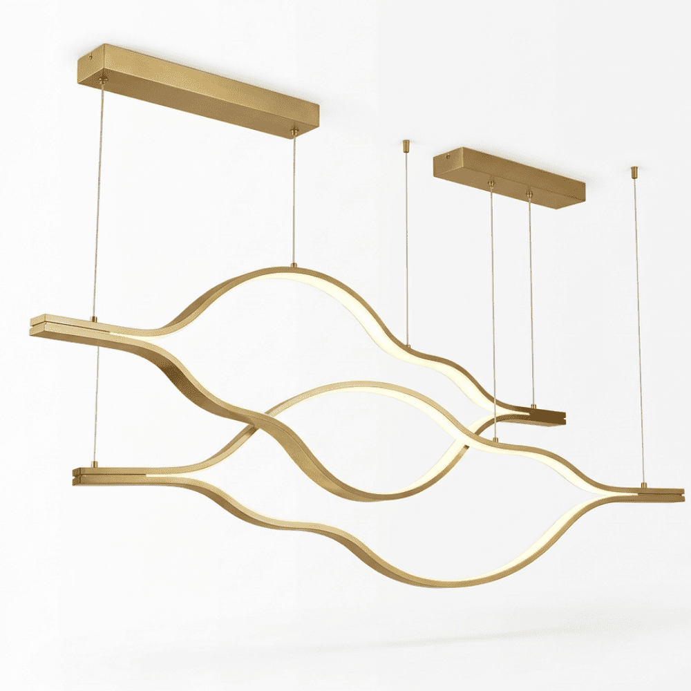 Modern, designer pendant lamp, WAVE