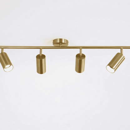 Glamorous, gold, ceiling lamp, designer, exclusive, four light points MODERN 4