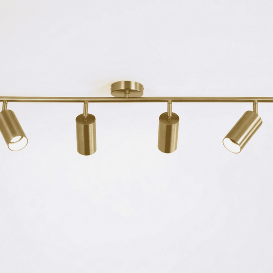 Glamorous, gold, ceiling lamp, designer, exclusive, four light points MODERN 4