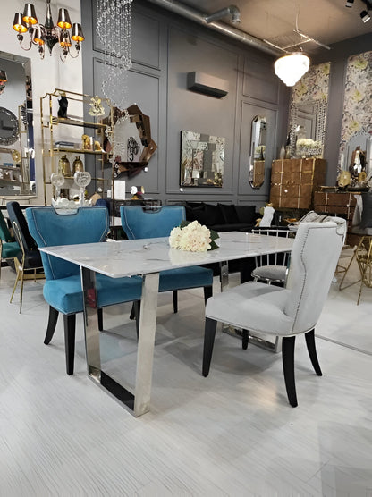 Marmoria jäljittelevä ruokapöytä Toras arte home TG-152 .4490PLN/4 852 PLN