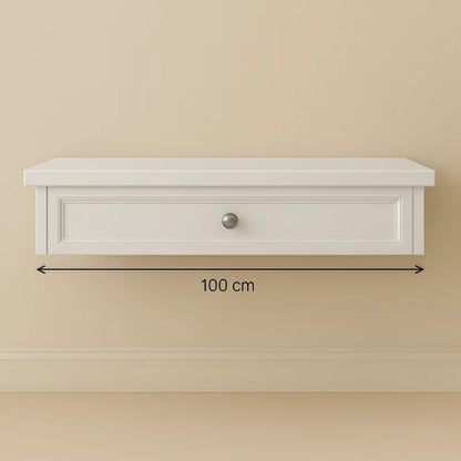 Rico white suspended Console