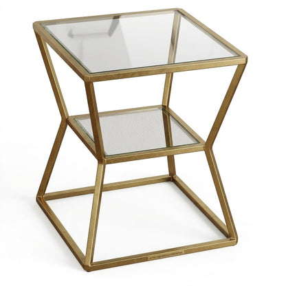 Huston gold side Table
