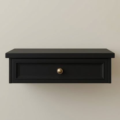 Bella black suspended Nightstand