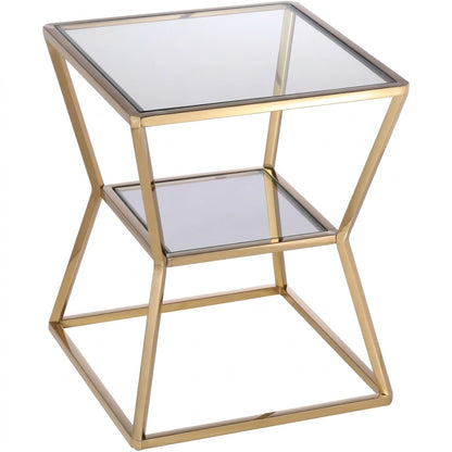 Huston 2 gold side Table